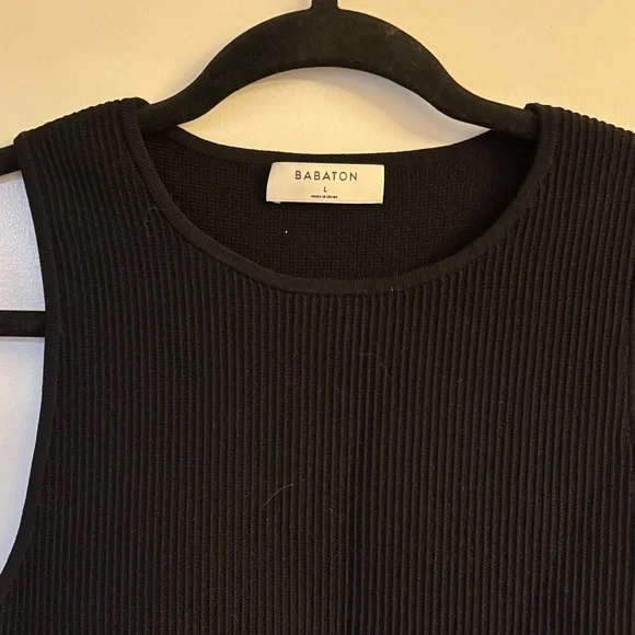 Aritzia Black Mini Dress - Picture 2 of 6